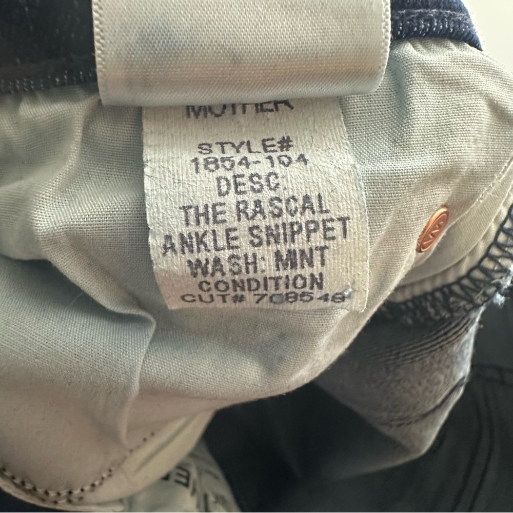 Mother Rascal Ankle Snippet in Mint Condition - Picture 11 of 14